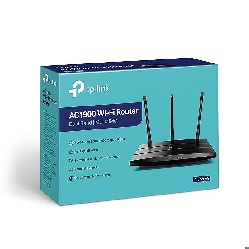TP-Link Archer A8 wireless router - Billede 4